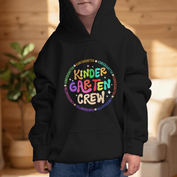 Kindergarten Crew Team Back To School 1st Day Of School Graphic Kid Hoodie Kindergarten Crew Team Back To School 1st Day Of School Graphic Kid Hoodie