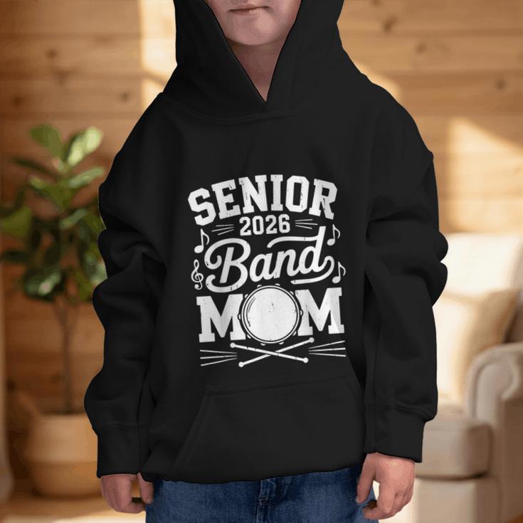 My Last First Day Senior 2026 Band Mom Back To School Retro Graphic Kid Hoodie