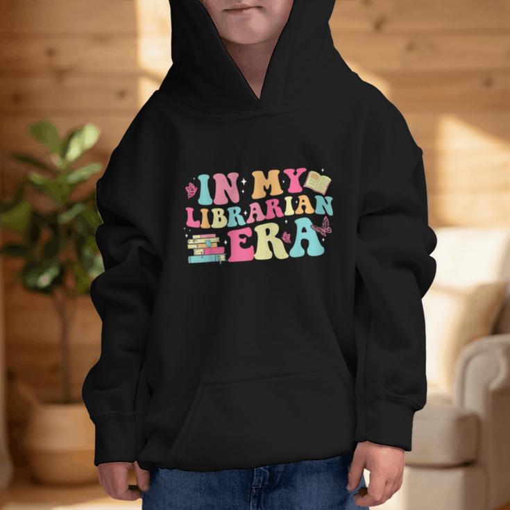 In My Librarian Era Last Day Of School Back To School Graphic Kid Hoodie In My Librarian Era Last Day Of School Back To School Graphic Kid Hoodie