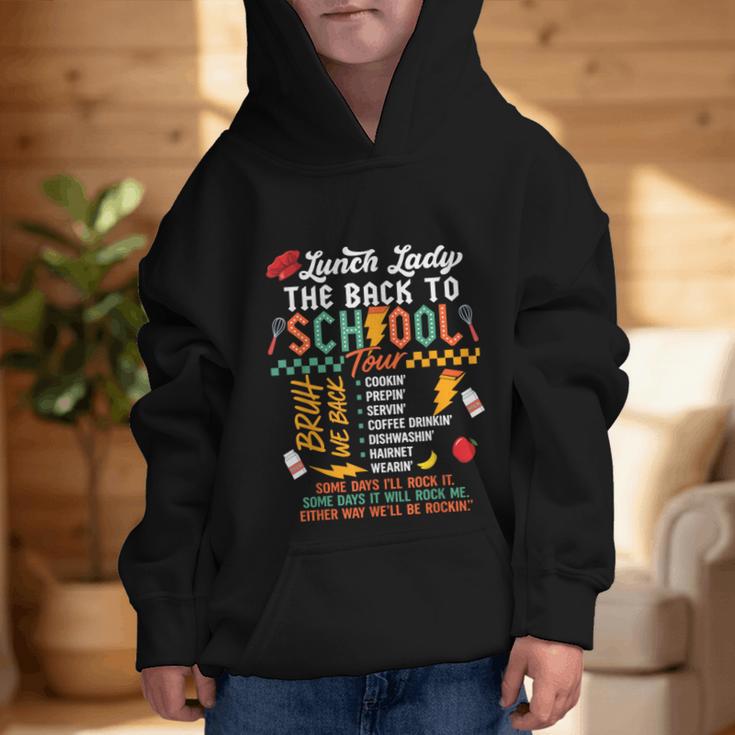 Lunch Lady Back To School Tour Graphic Kid Hoodie