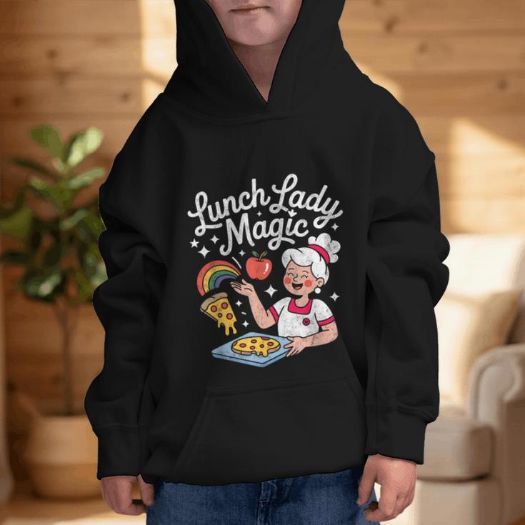 Lunch Lady Magic Cafeteria Worker Back To School Women Girls Graphic Kid Hoodie Lunch Lady Magic Cafeteria Worker Back To School Women Girls Graphic Kid Hoodie