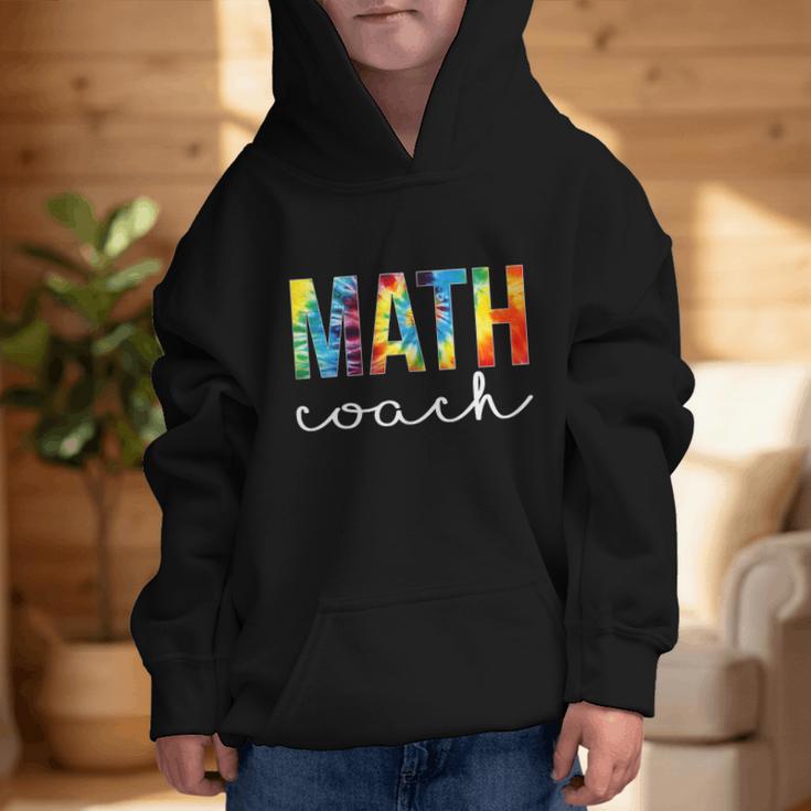 Math Coach For Work Tie Dye Back To School Appreciation Day Graphic Kid Hoodie Math Coach For Work Tie Dye Back To School Appreciation Day Graphic Kid Hoodie