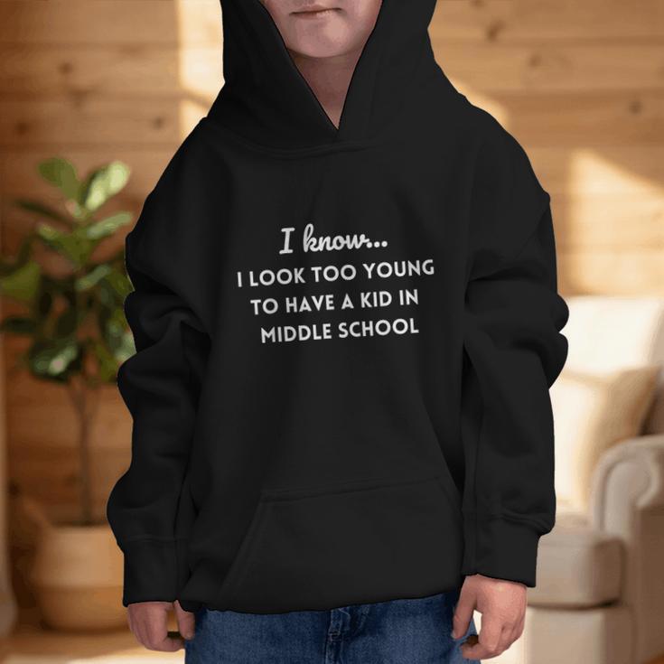 Mom Middle School Mama Mother Back To School Sarcastic Graphic Kid Hoodie Mom Middle School Mama Mother Back To School Sarcastic Graphic Kid Hoodie