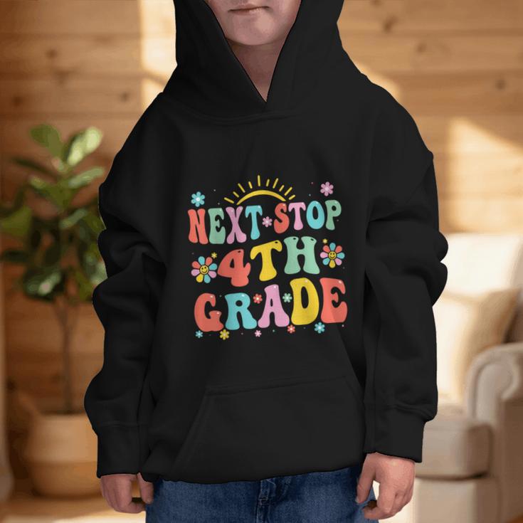 Next Stop 4th Grade Graduation To Forth Grade Back To School Graphic Kid Hoodie Next Stop 4th Grade Graduation To Forth Grade Back To School Graphic Kid Hoodie