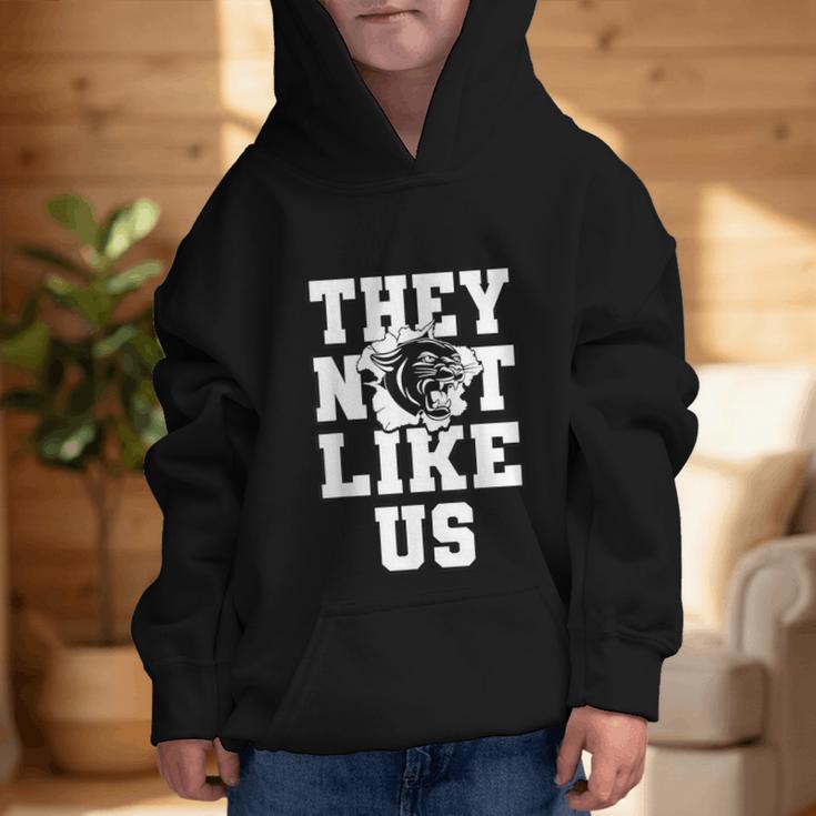 Not Like Panthers Back To School Spirit Graphic Kid Hoodie