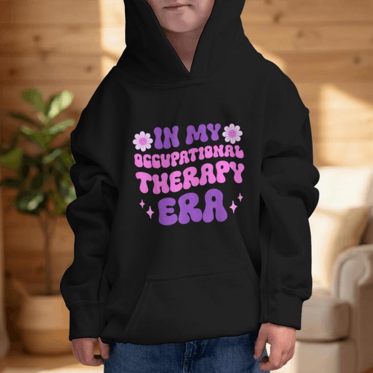 In My Occupational Therapy Era Groovy OT Back To School Graphic Kid Hoodie