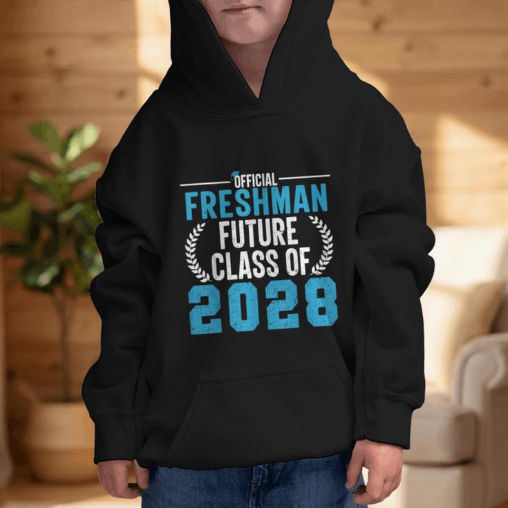 Official Freshman Future Class Of 2028 Back To School Graphic Kid Hoodie Official Freshman Future Class Of 2028 Back To School Graphic Kid Hoodie