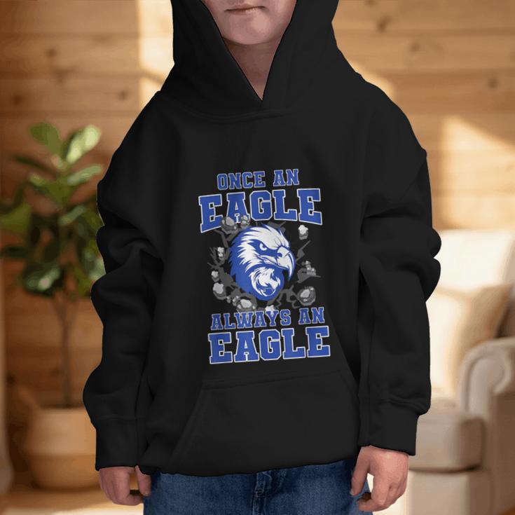 Once An Eagle Always An Eagle Back To School Spirit B Graphic Kid Hoodie Once An Eagle Always An Eagle Back To School Spirit B Graphic Kid Hoodie
