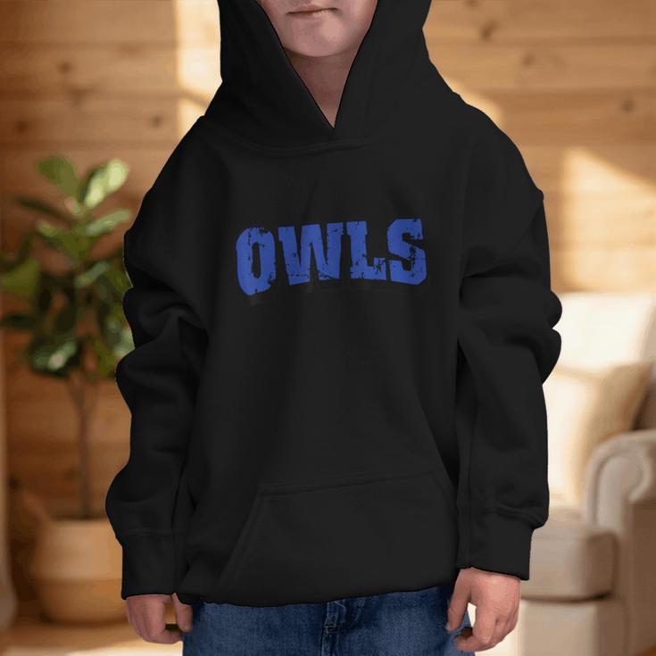 Owls Back To School Spirit B Graphic Kid Hoodie Owls Back To School Spirit B Graphic Kid Hoodie