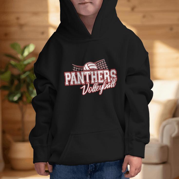 Panthers Volleyball Back To School Spirit M Graphic Kid Hoodie