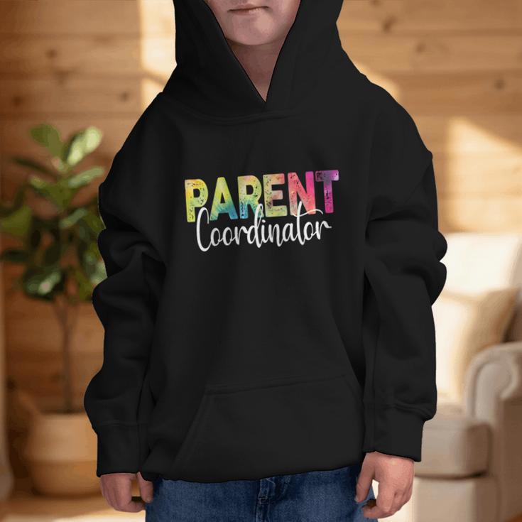 Parent Coordinator Tie Dye Back To School Appreciation Graphic Kid Hoodie Parent Coordinator Tie Dye Back To School Appreciation Graphic Kid Hoodie