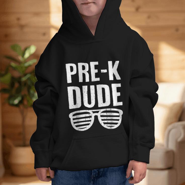 Pre-K Dude First Day Back To School Preschool Boys Kid Graphic Kid Hoodie Pre-K Dude First Day Back To School Preschool Boys Kid Graphic Kid Hoodie