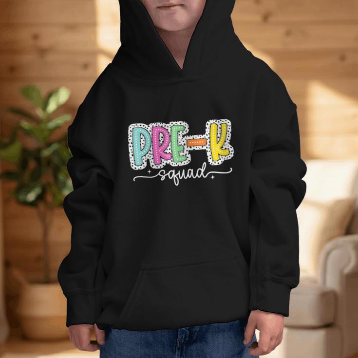 Pre-k Squad Back To School Dalmatian Dots Graphic Kid Hoodie Pre-k Squad Back To School Dalmatian Dots Graphic Kid Hoodie