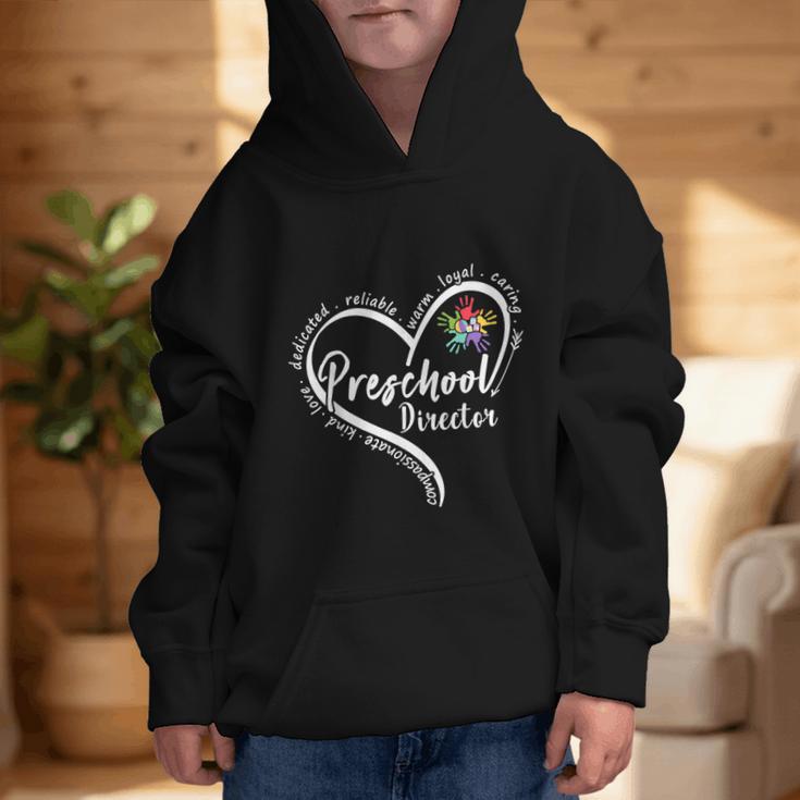 Preschool Director Assistant Back To School Daycare Thank Graphic Kid Hoodie