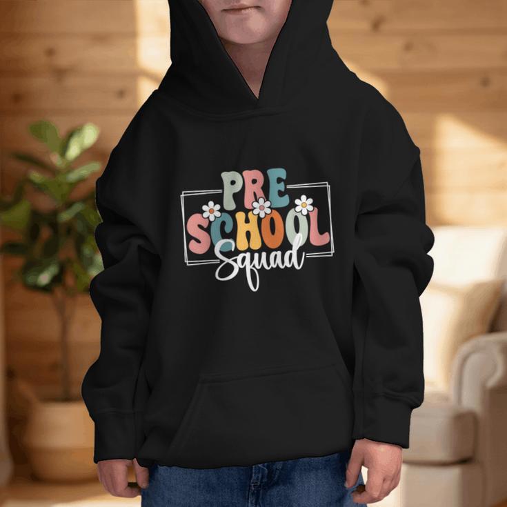 Preschool Squad Back To School Preschool Crew Graphic Kid Hoodie