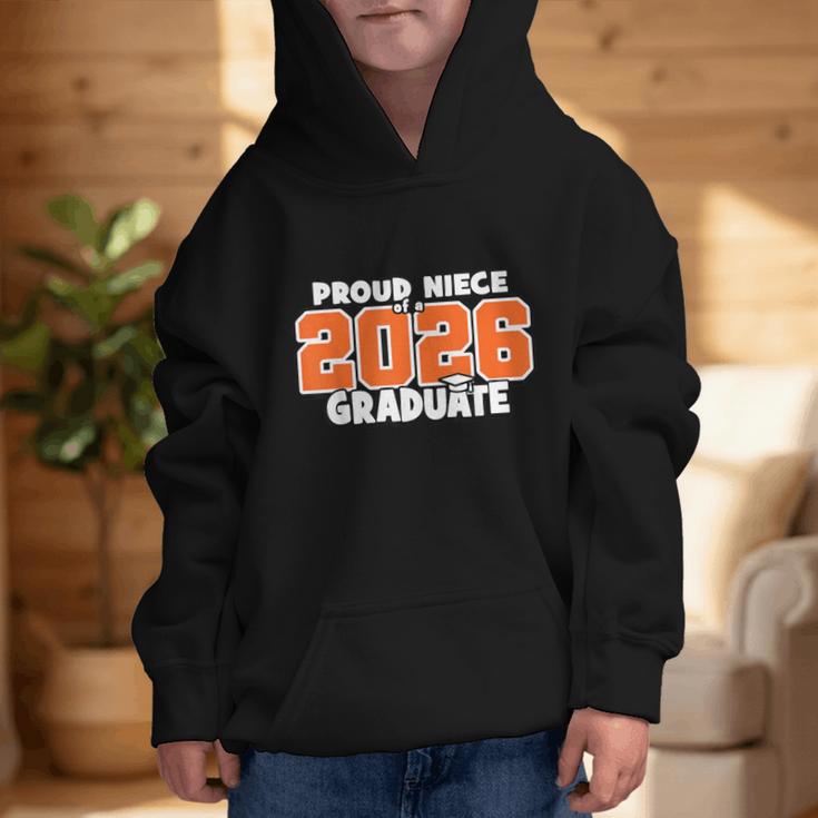 Proud Niece Of 2026 Graduate Matching Back To School O Graphic Kid Hoodie Proud Niece Of 2026 Graduate Matching Back To School O Graphic Kid Hoodie