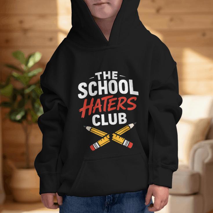 The School Haters Club Student Back To Schools Merch Graphic Kid Hoodie The School Haters Club Student Back To Schools Merch Graphic Kid Hoodie