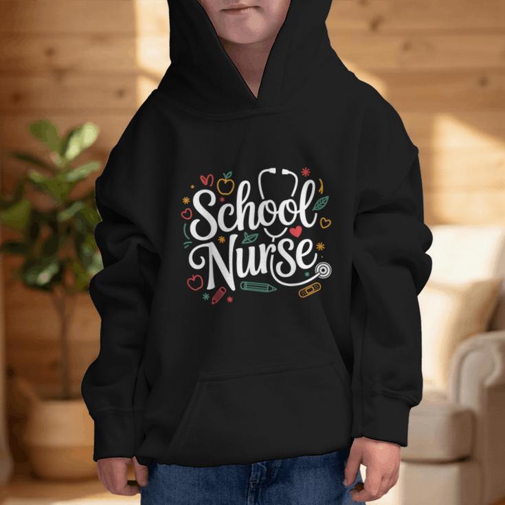 School Nurse Back To School Nurse Life Graphic Kid Hoodie School Nurse Back To School Nurse Life Graphic Kid Hoodie