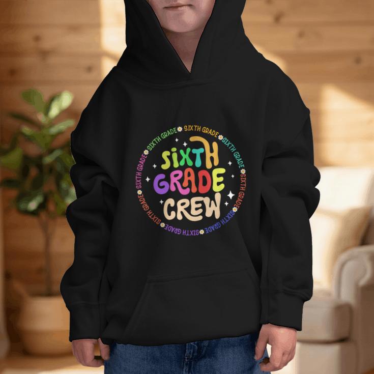 Sixth Grade Crew Back To School 6th Grade Team Graphic Kid Hoodie