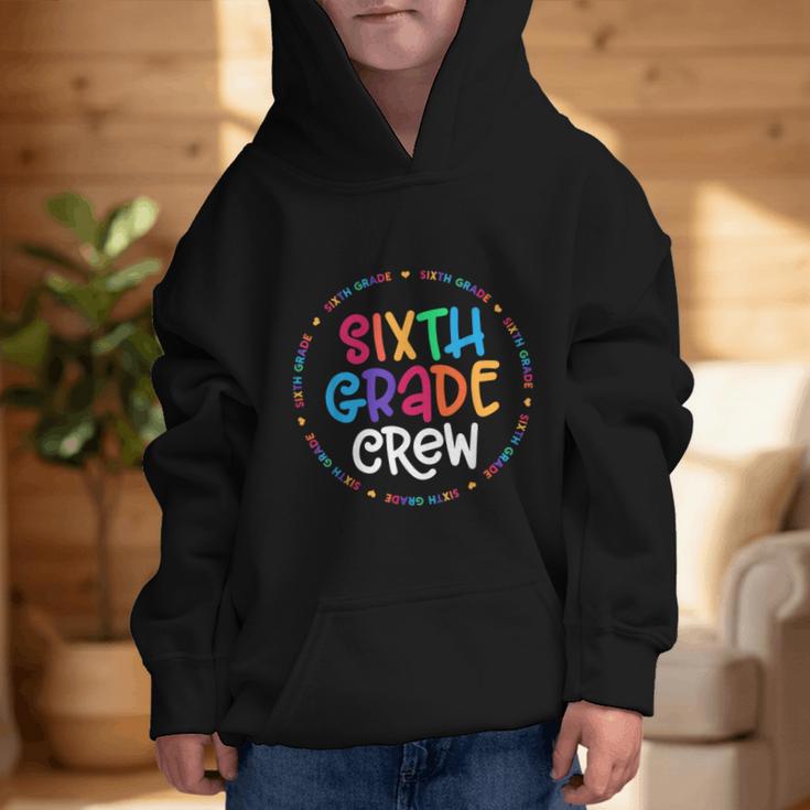 Sixth Grade Crew Back To School Matching Tee For 6th Grade Graphic Kid Hoodie