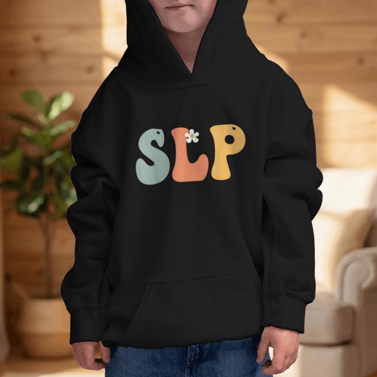SLP Groovy Women Appreciation Day Hello Back To School Graphic Kid Hoodie