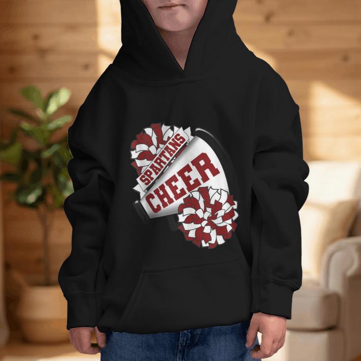 Spartans Cheer Back To School Cheerleading Spirit M Graphic Kid Hoodie