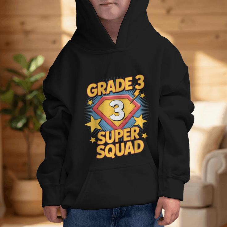 Third Grade Superhero Squad 3rd Year Kids Back To School Graphic Kid Hoodie Third Grade Superhero Squad 3rd Year Kids Back To School Graphic Kid Hoodie