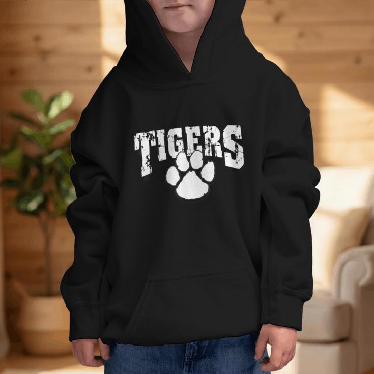 Tigers School Spirit Back To School B Graphic Kid Hoodie Tigers School Spirit Back To School B Graphic Kid Hoodie