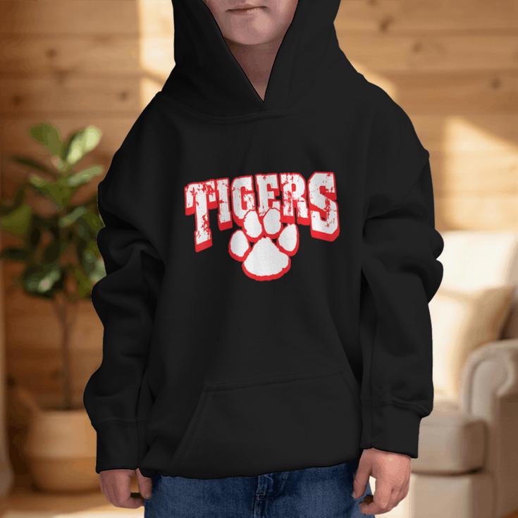 Tigers School Spirit Back To School R Graphic Kid Hoodie