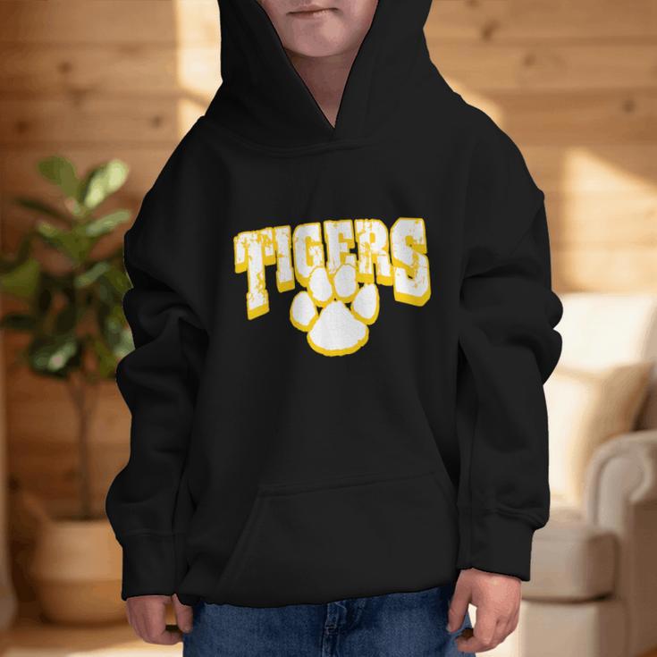 Tigers School Spirit Back To School Y Graphic Kid Hoodie Tigers School Spirit Back To School Y Graphic Kid Hoodie