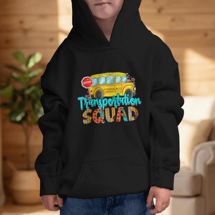Transportation Squad Bus Driver Back To School Graphic Kid Hoodie