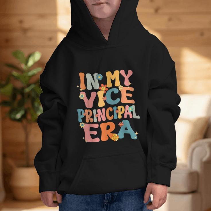 In My Vice Principal Era Groovy Back To School VicePrincipal Graphic Kid Hoodie In My Vice Principal Era Groovy Back To School VicePrincipal Graphic Kid Hoodie