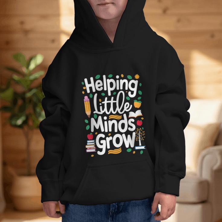 Women's Helping Little Minds Grow Back To School Apparel Graphic Kid Hoodie Women's Helping Little Minds Grow Back To School Apparel Graphic Kid Hoodie