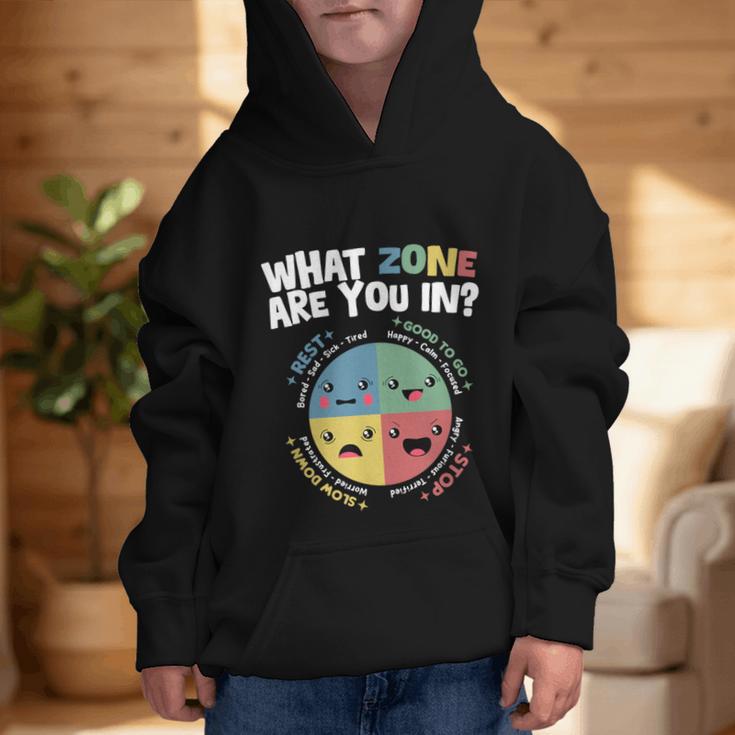 Zones Of Regulation School Counselor Back To School Emotion Graphic Kid Hoodie Zones Of Regulation School Counselor Back To School Emotion Graphic Kid Hoodie