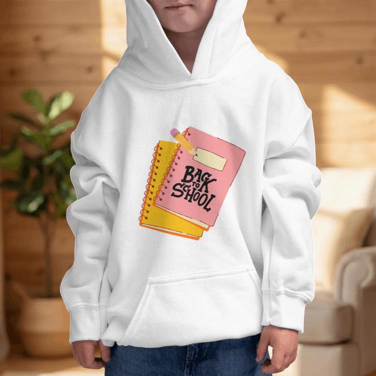 Back To School Notebook And Pencil Graphic Design Premium Tri-Blend Graphic Kid Hoodie Back To School Notebook And Pencil Graphic Design Premium Tri-Blend Graphic Kid Hoodie