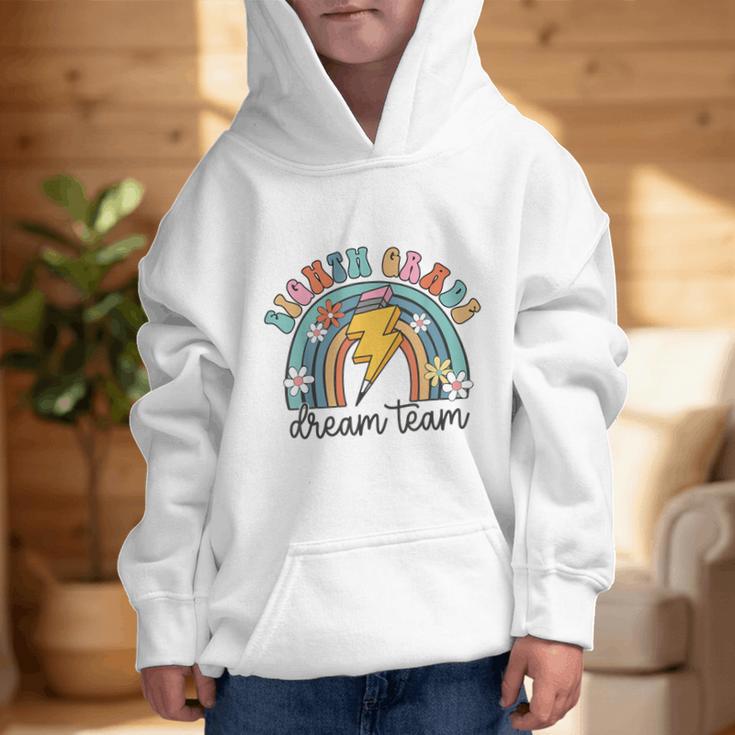 Eighth Grade Dream Team 1st Day Of 8th Grade Back To School Graphic Kid Hoodie Eighth Grade Dream Team 1st Day Of 8th Grade Back To School Graphic Kid Hoodie