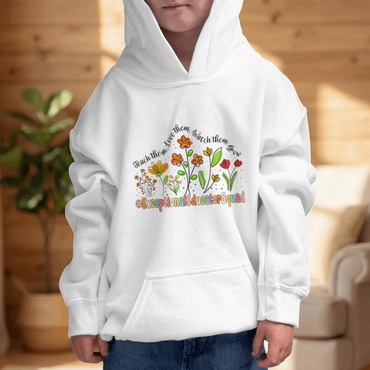 Exceptional Educator Squad Appreciation Week Back To School Graphic Kid Hoodie Exceptional Educator Squad Appreciation Week Back To School Graphic Kid Hoodie
