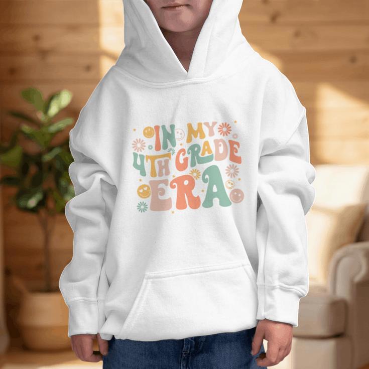 In My Fourth Grade Era Retro 4th Grade Back To School Graphic Kid Hoodie In My Fourth Grade Era Retro 4th Grade Back To School Graphic Kid Hoodie