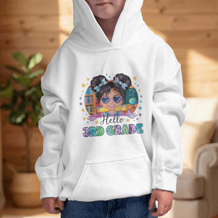 Hello 3rd Grade Girl Back To School Kids Boys Girls Graphic Kid Hoodie Hello 3rd Grade Girl Back To School Kids Boys Girls Graphic Kid Hoodie