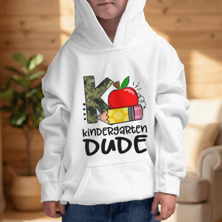 Kindergarten Dude Student Kindergarten Squad Back To School Graphic Kid Hoodie Kindergarten Dude Student Kindergarten Squad Back To School Graphic Kid Hoodie