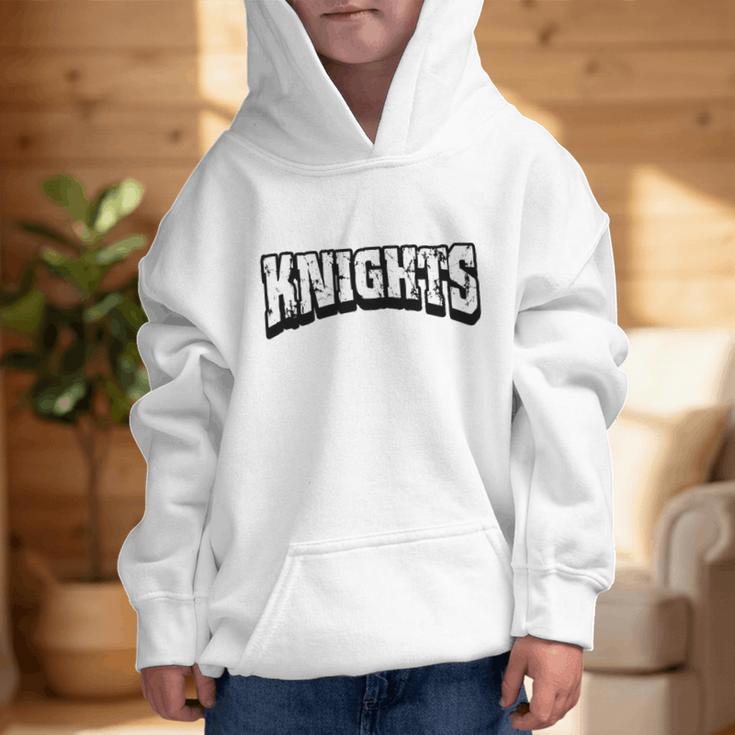 Knights Back To School Spirit Premium Tri-Blend Graphic Kid Hoodie Knights Back To School Spirit Premium Tri-Blend Graphic Kid Hoodie