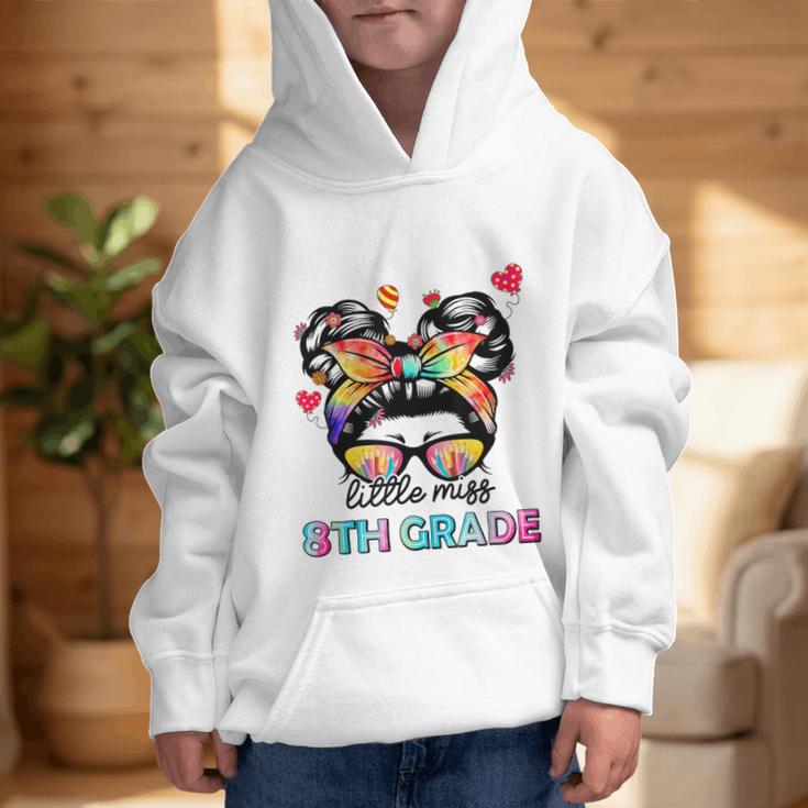 Little Miss Eighth Grade Back To School 8th Grade Girls Graphic Kid Hoodie Little Miss Eighth Grade Back To School 8th Grade Girls Graphic Kid Hoodie