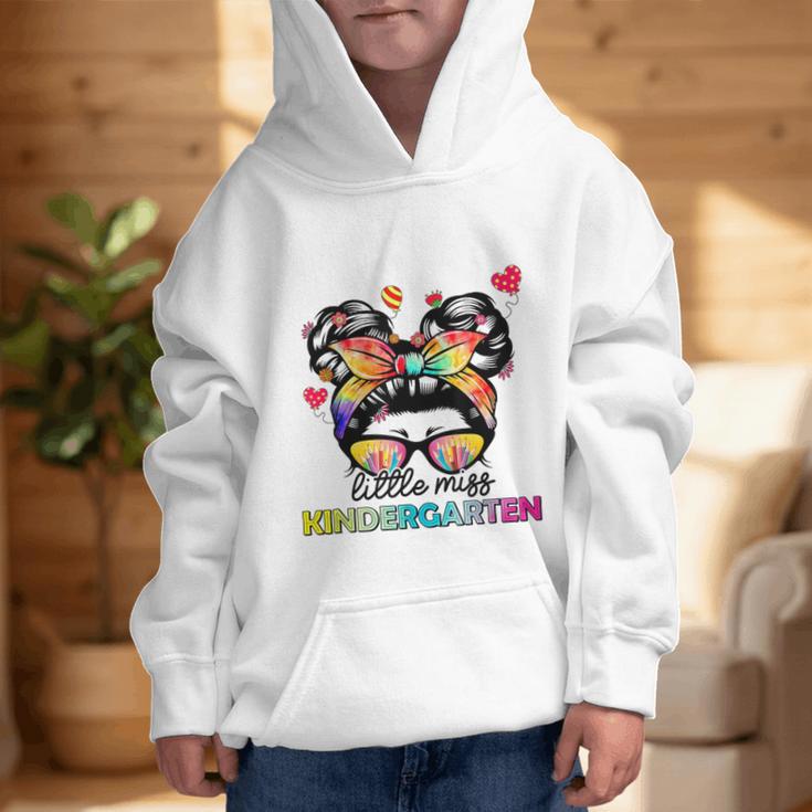 Little Miss Kindergarten Back To School Kindergarten Girls Graphic Kid Hoodie Little Miss Kindergarten Back To School Kindergarten Girls Graphic Kid Hoodie