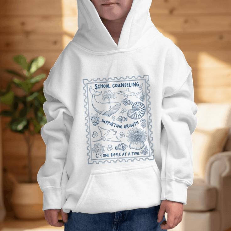 School Counselor Ocean Guidance Counselor Back To School Graphic Kid Hoodie School Counselor Ocean Guidance Counselor Back To School Graphic Kid Hoodie