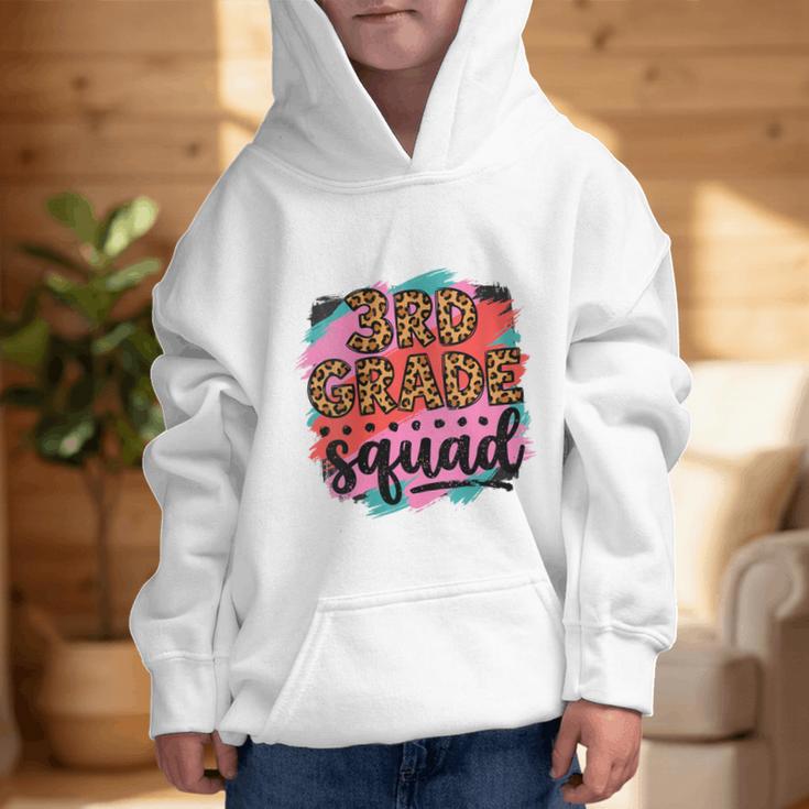 Women's Third 3rd Grade Squad Back To School Animal Print Girl Tee Graphic Kid Hoodie Women's Third 3rd Grade Squad Back To School Animal Print Girl Tee Graphic Kid Hoodie