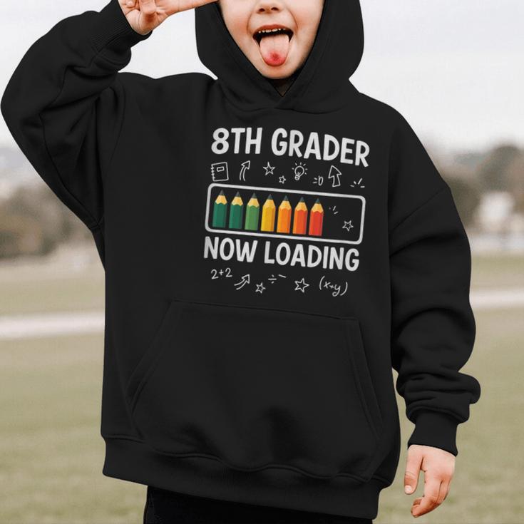 8th Grader Now Loading 8th Grade Back To School T-Shirt Graphic Kid Hoodie 8th Grader Now Loading 8th Grade Back To School T-Shirt Graphic Kid Hoodie