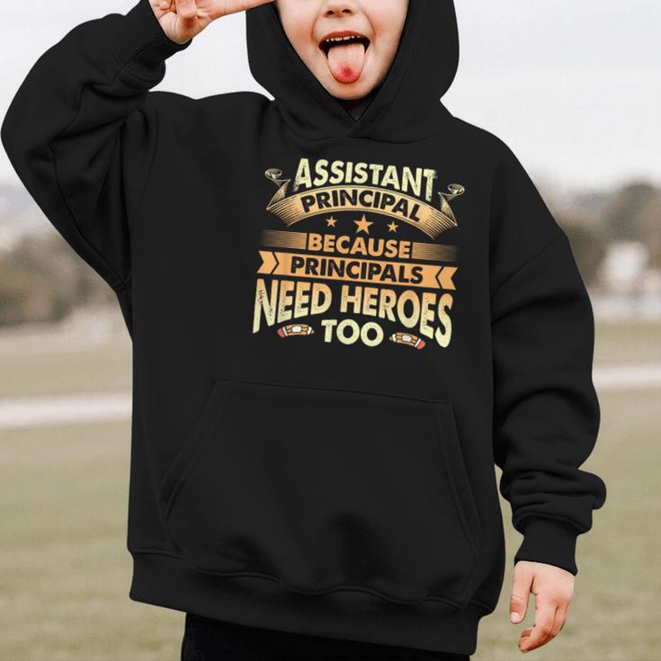 Assistant Principal Back To School Assistant Principal Graphic Kid Hoodie Assistant Principal Back To School Assistant Principal Graphic Kid Hoodie