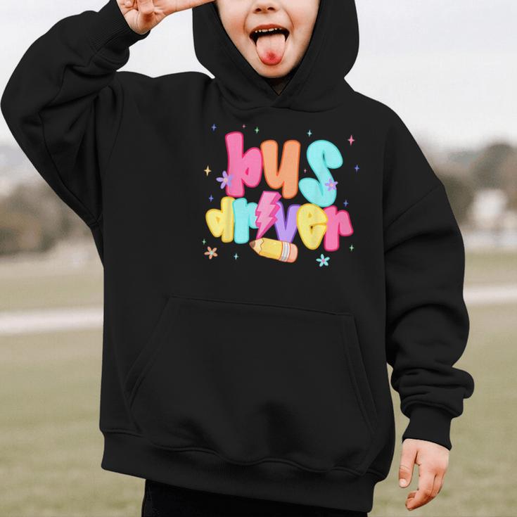 Back To School Bus Driver First Day Men Women Lighting Graphic Kid Hoodie Back To School Bus Driver First Day Men Women Lighting Graphic Kid Hoodie