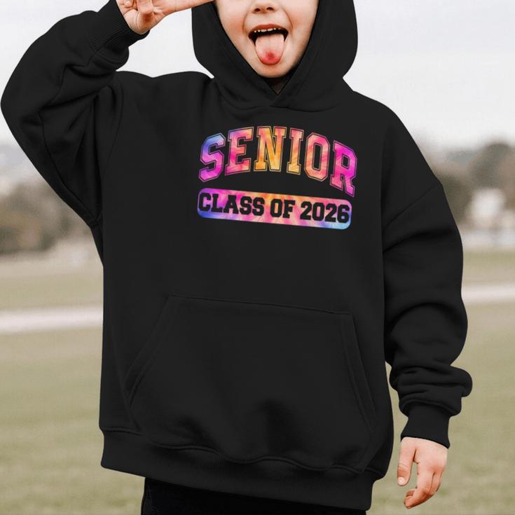 Back To School Colorful Senior Class Of 2026 Graduation Graphic Kid Hoodie Back To School Colorful Senior Class Of 2026 Graduation Graphic Kid Hoodie