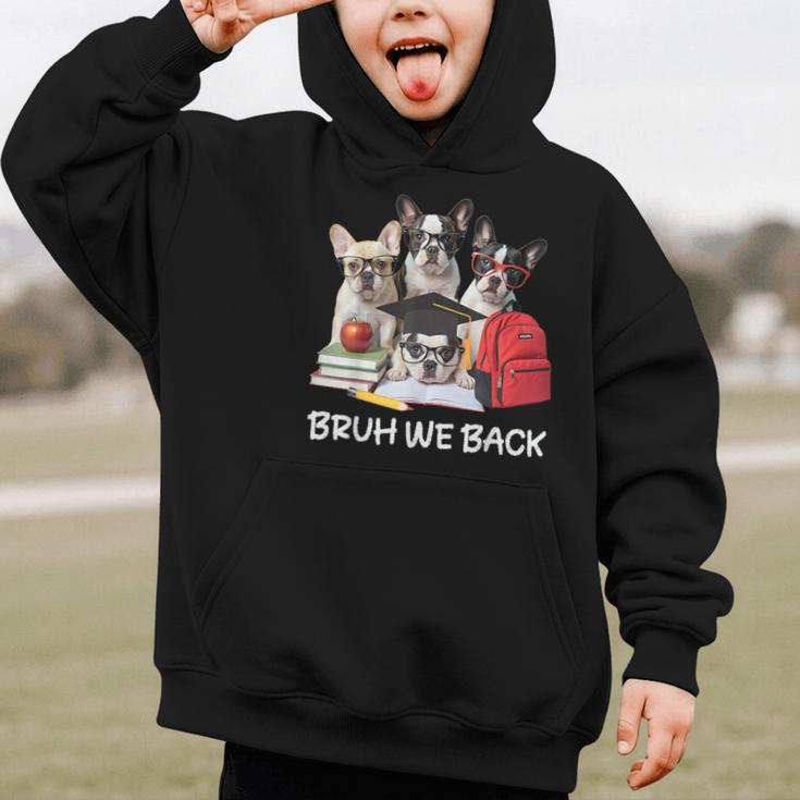 Back To School Cute French Bulldog Puppy Dogs Lovers Graphic Kid Hoodie Back To School Cute French Bulldog Puppy Dogs Lovers Graphic Kid Hoodie
